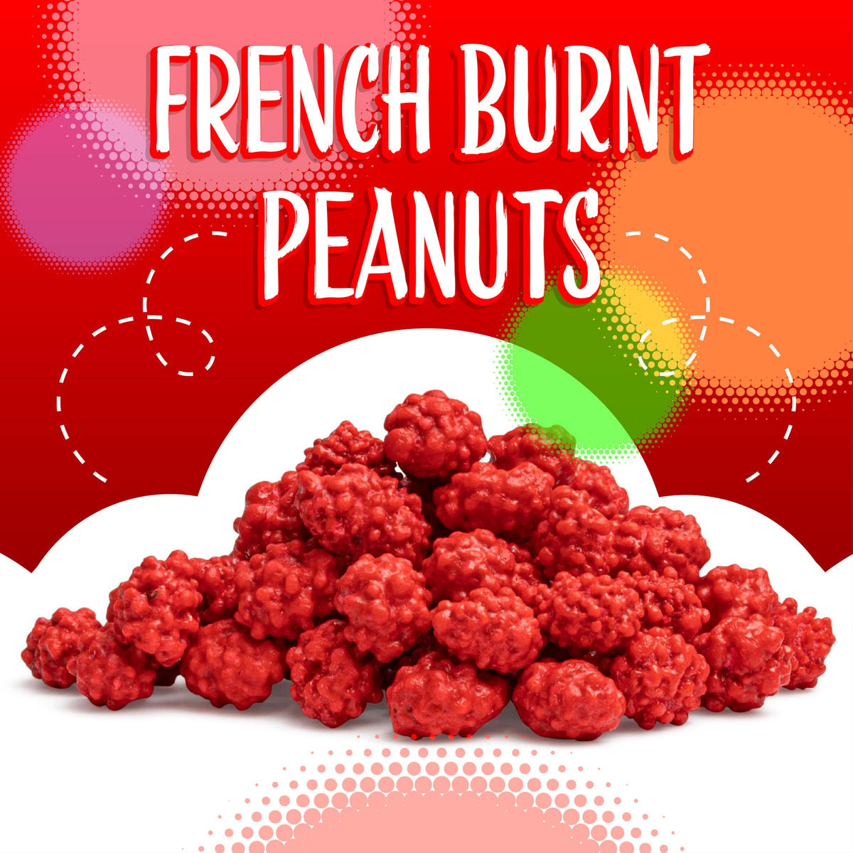 Sunny Island French Burnt Peanuts served in a bowl for party snacking.