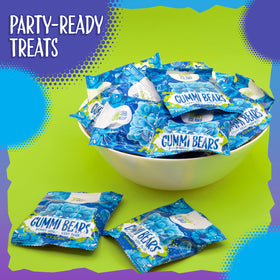 Sunny Island gummy bears snack bags offer convenient, shareable treats for lunches