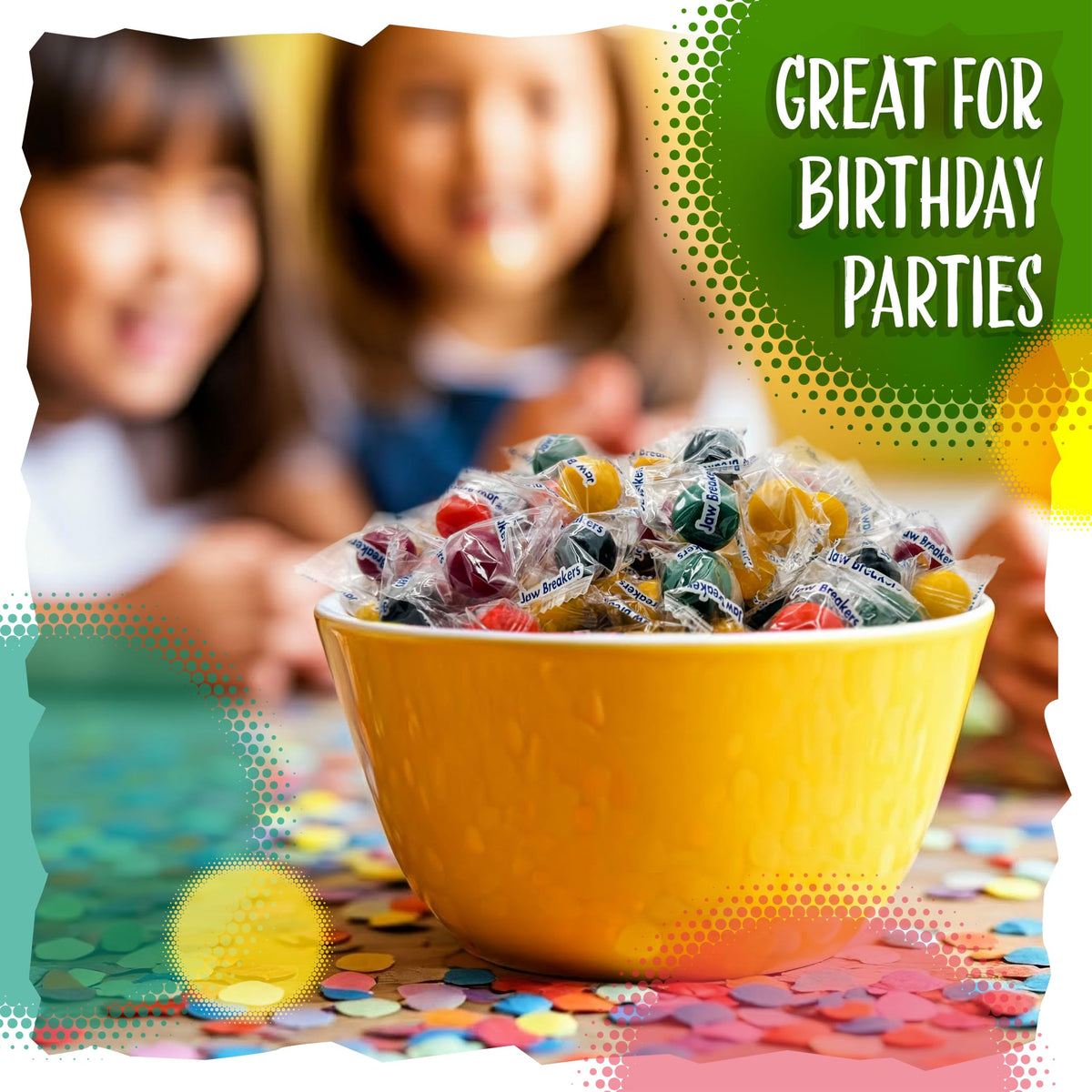 Sunny Island Jawbreaker individually wrapped pieces ensure freshness and easy sharing.