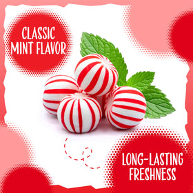Sunny Island mint candies in an office bowl for quick, refreshing snacking.