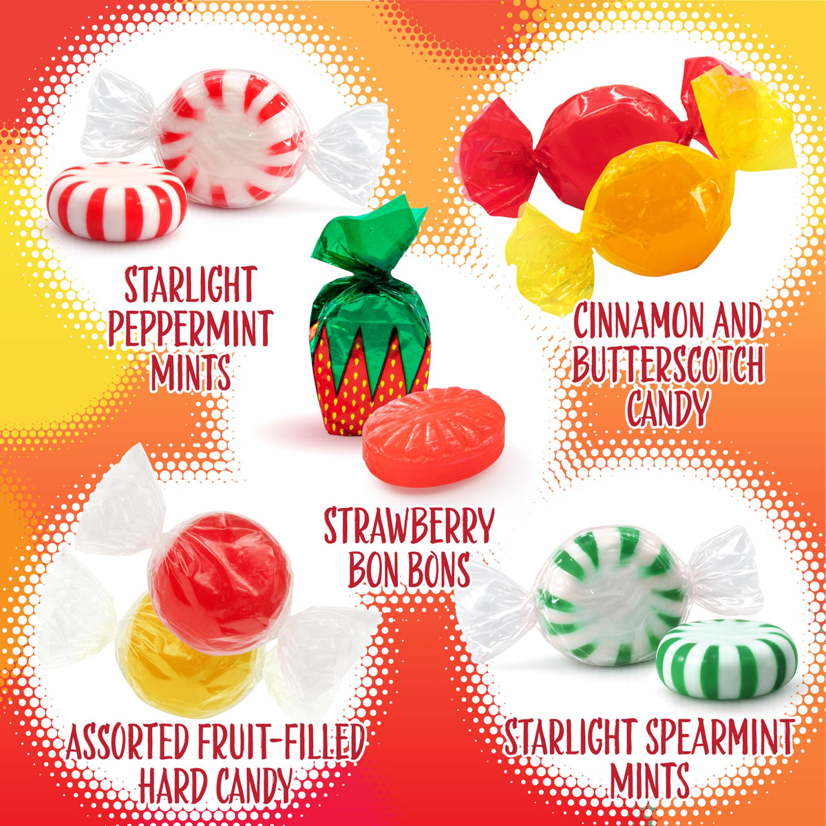 Sunny Island Hard Candy Assortment on an office desk bowl keeps treats tidier.
