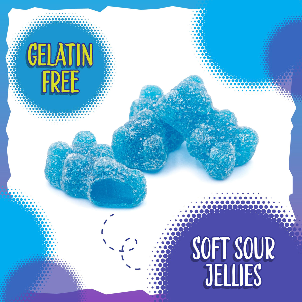 Sunny Island party favors blue candy ready for birthdays and baby showers