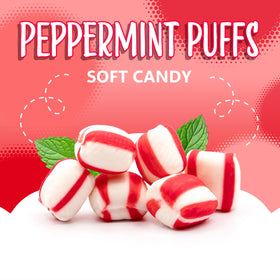 Sunny Island Peppermint Puffs melt gently for a refreshing finish.