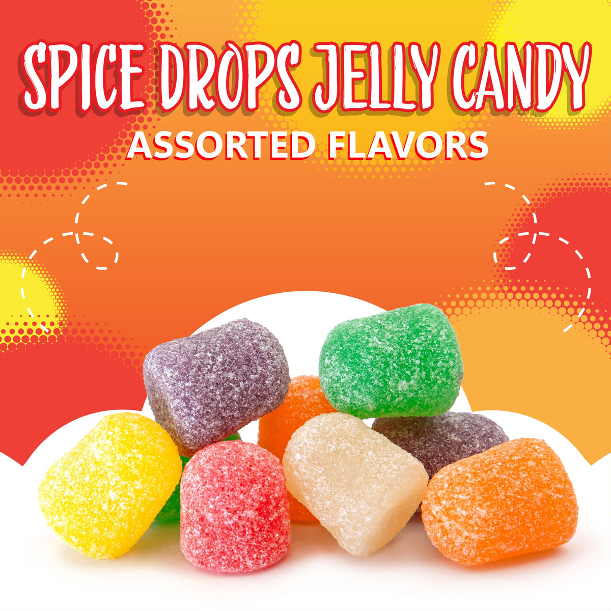 Sunny Island spearmint candies beside a tea cup for an afternoon bite