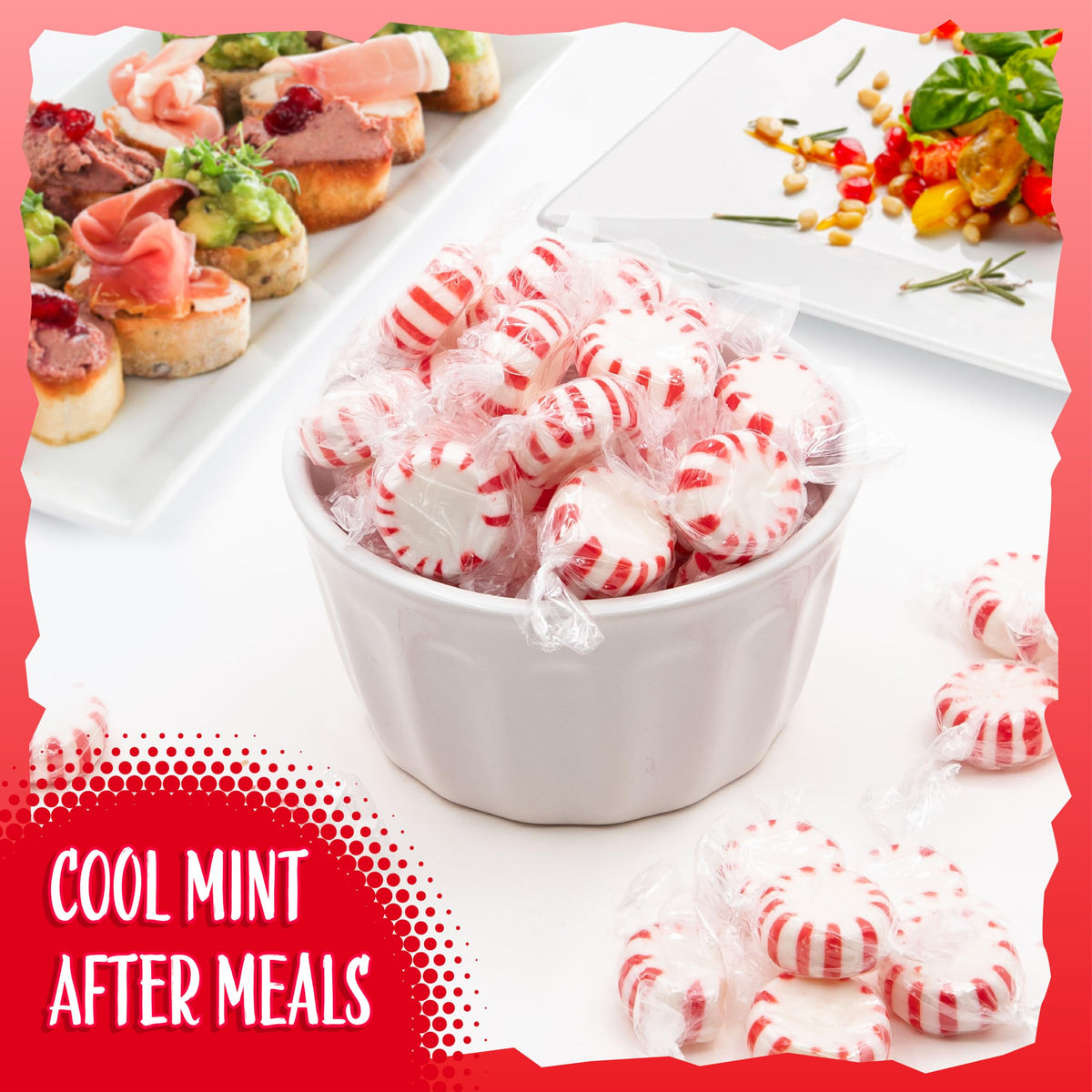 Sunny Island Starlight Peppermint Mints as road trip snack.
