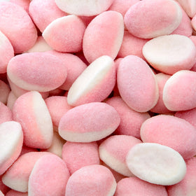 Sunny Island 2lb bag of strawberry puffy candy for party favors and buffets.