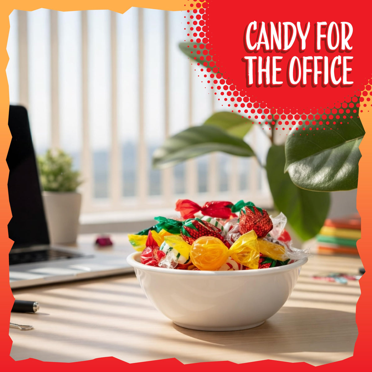 Sunny Island Hard Candy Assortment wrapped individually for easy sharing.