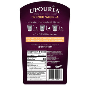 Sunny Sky Upouria Caramel syrup bottle with toasted sugar aroma.