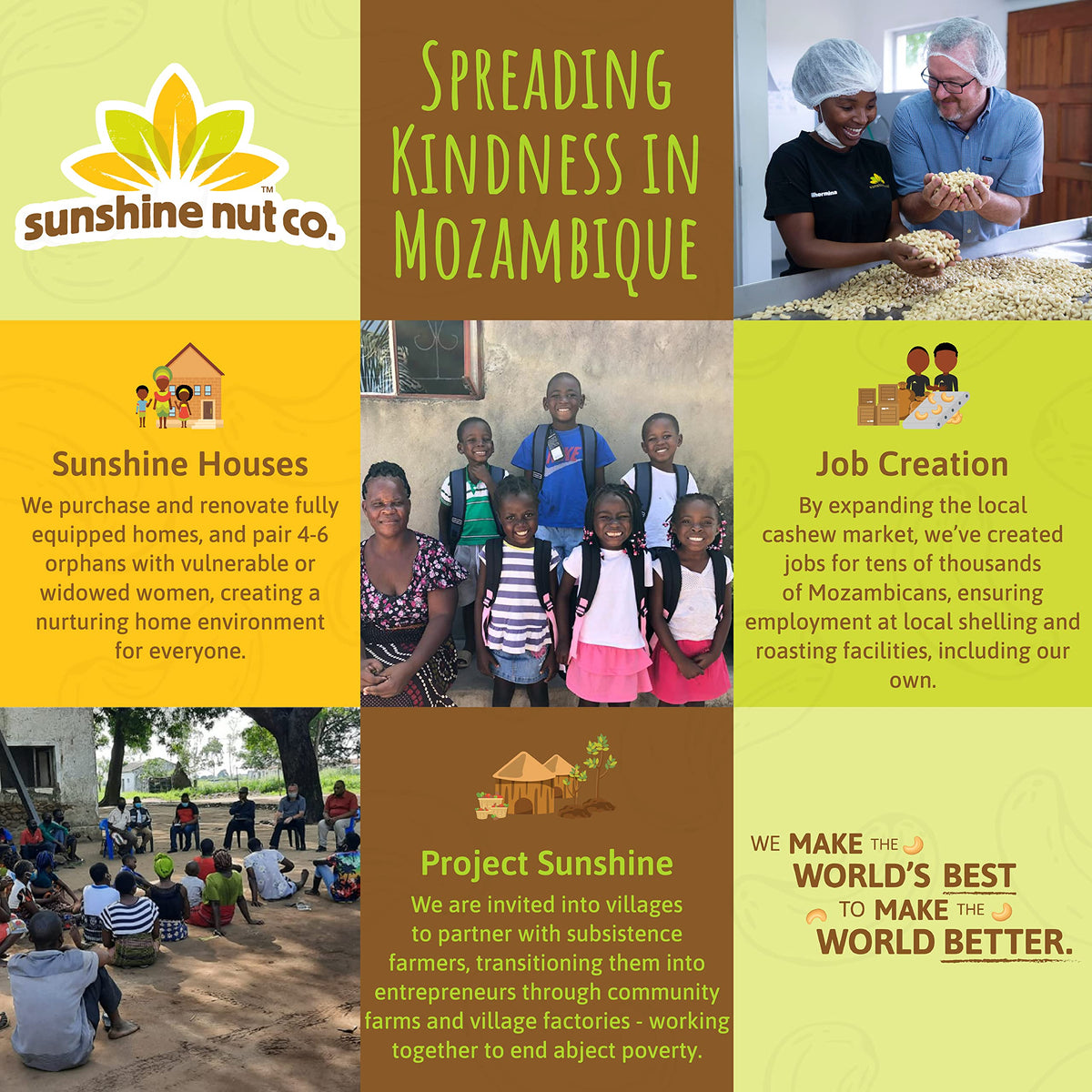 Gifting or sharing Sunshine Nut Company cashews makes a thoughtful snack.