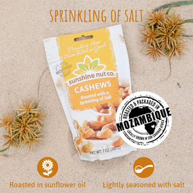 Individual 7 oz packs ideal for lunches or travel.