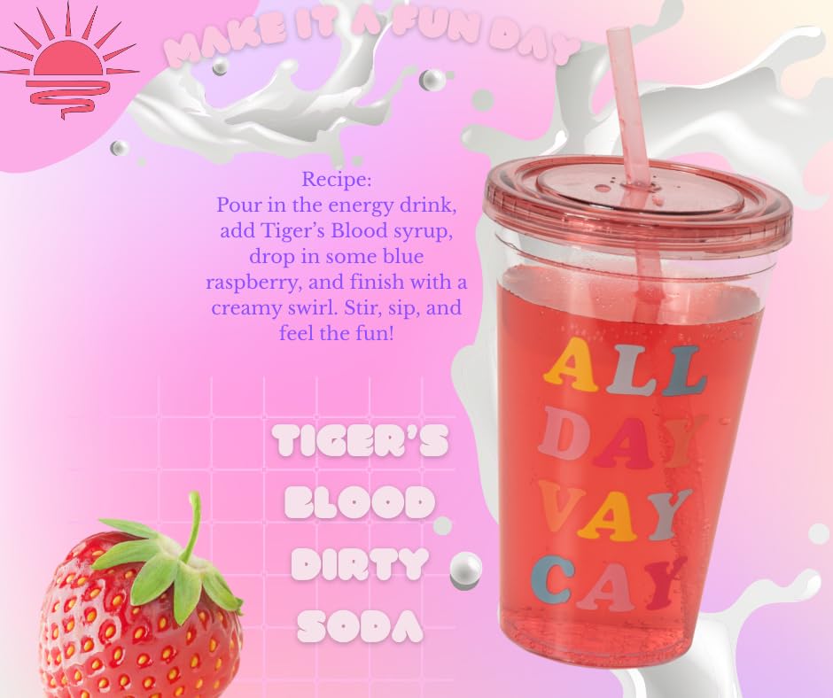 Sunshine Sno Tiger's Blood syrup on shaved ice for a colorful treat