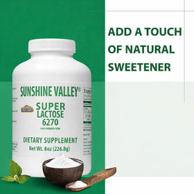 Sunshine Valley Lactose Powder provides consistent texture in recipes.