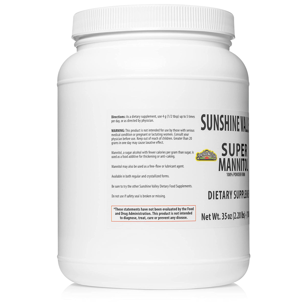 Sunshine Valley Mannitol Powder dissolves easily in coffee for mild sweetness.