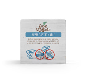 Super Organics USDA Organic seal signals certified quality and ingredient integrity.