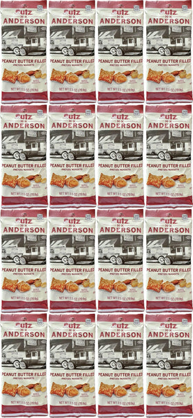 SUPERDEALS HK Anderson peanut butter filled pretzel nuggets in packaging for easy snacking.