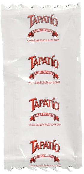 SUPERDEALS Tapatio travel-size packets bundled for travel, lunch, and picnics.
