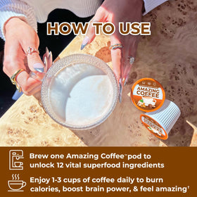 Energy-forward cup with zero sugar and clean flavor