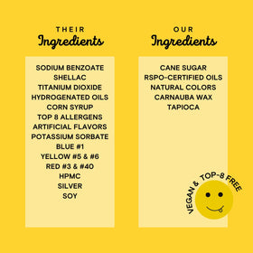 Supernatural sprinkles plant-based colors support allergen-friendly dessert options.