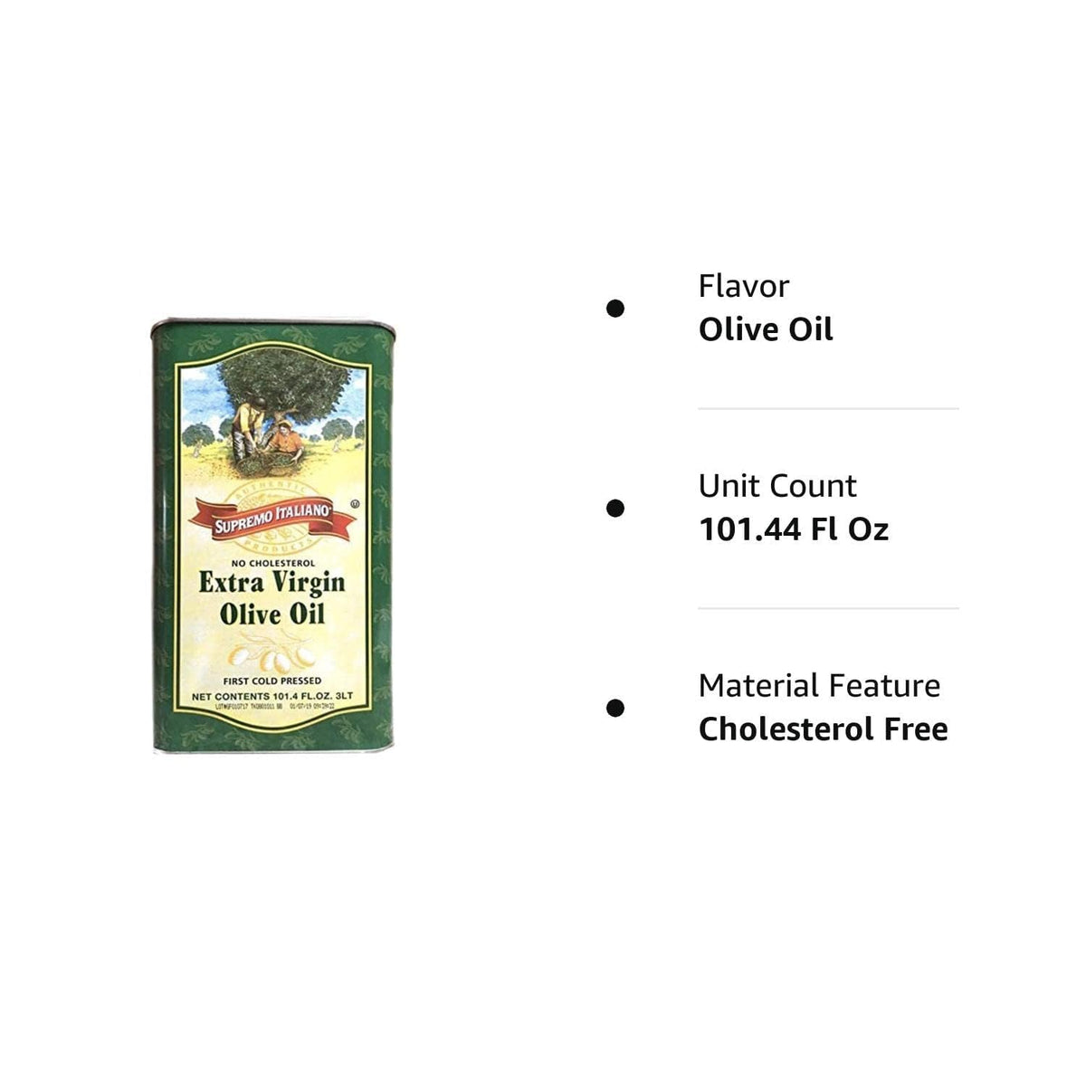 Supremo Italiano olive oil drizzle finishing a dish for aroma