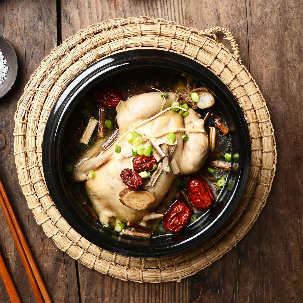 Surasang samgyetang kit ready in under 60 minutes.