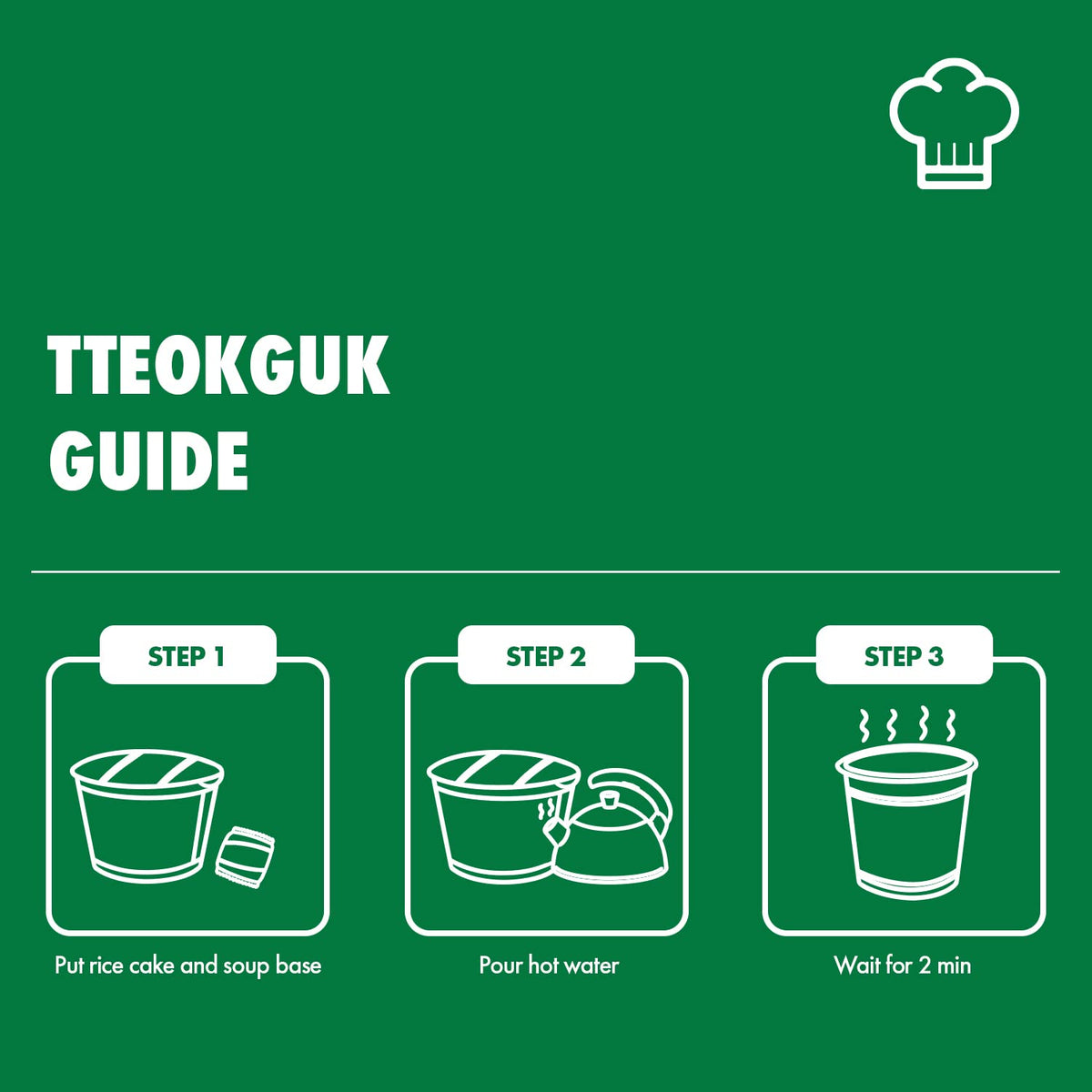 Surasang Tteokguk microwavable bowl heats in minutes