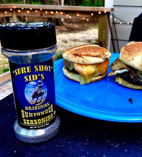 Sure Shot Sid's Original Gunpowder Seasoning fries and veggies use adds crisp, flavorful coat.