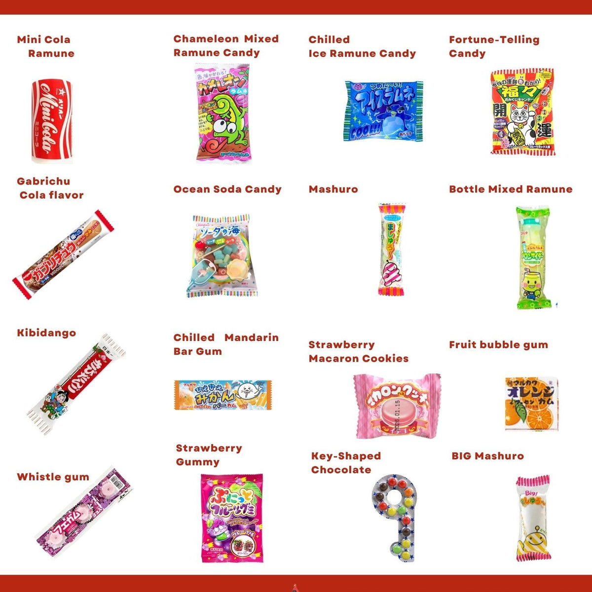 SurpriseBox gummy jelly snacks deliver chewy bite-sized fruit flavors.