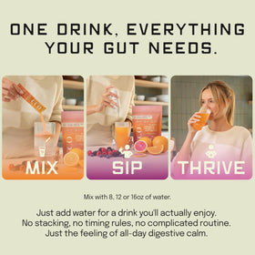 SUU Tribiotics blend with ACV ingredients for balanced flavor.