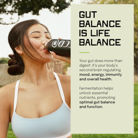 SUU Tribiotics energy and digestive blend shown as a refreshing health habit