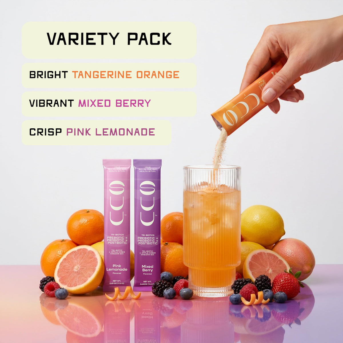 SUU Tribiotics energy and immunity support blend.
