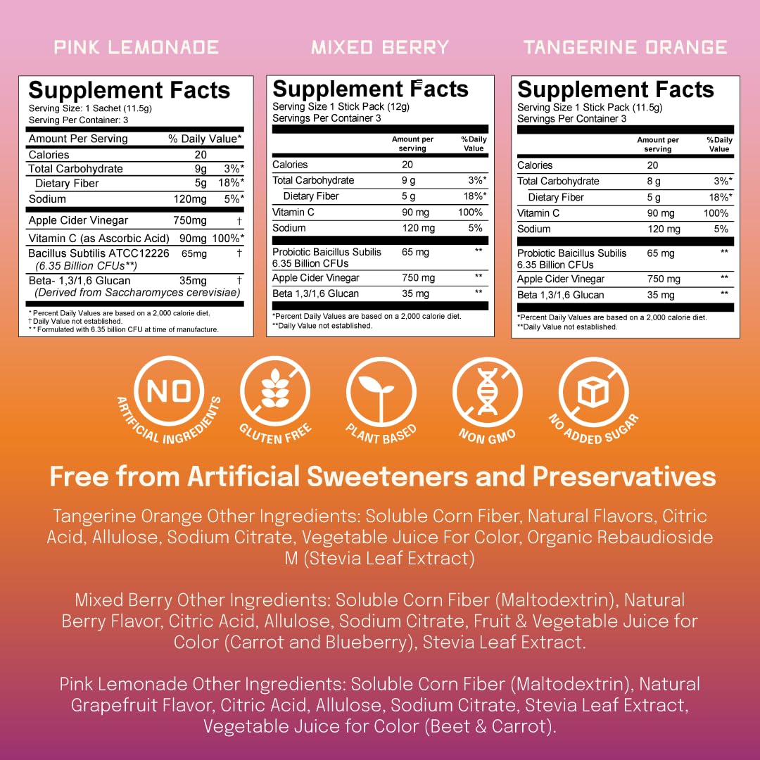 SUU Tribiotics ready-to-drink beverage shown in a glass after mixing.