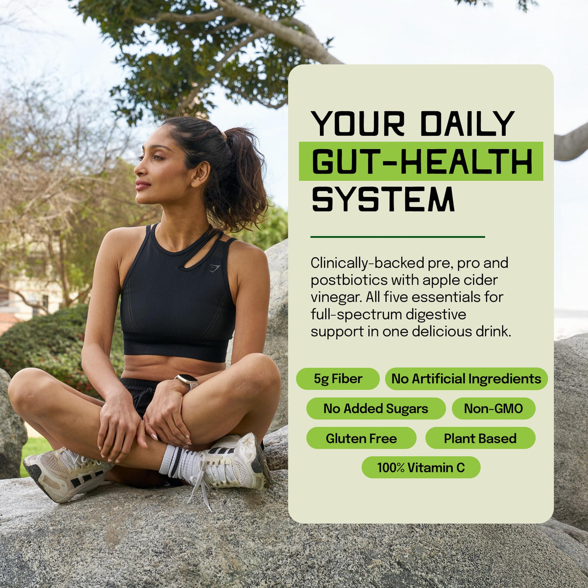 SUU Tribiotics single-serve packets support convenient daily digestion and immunity