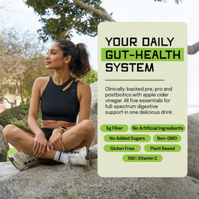 SUU Tribiotics single-serve packets support convenient daily digestion and immunity