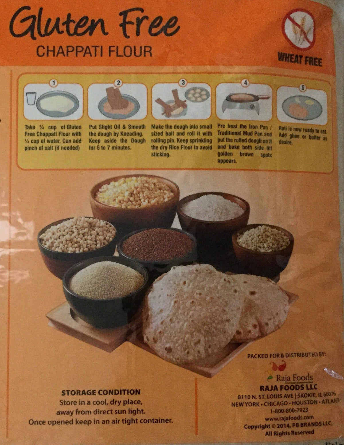 Swad multi-grain chappati flour dough preparation image—easy dough with 30-minute rest