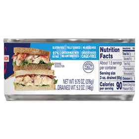 Swanson can with chunks invites ready-made lunches on crackers