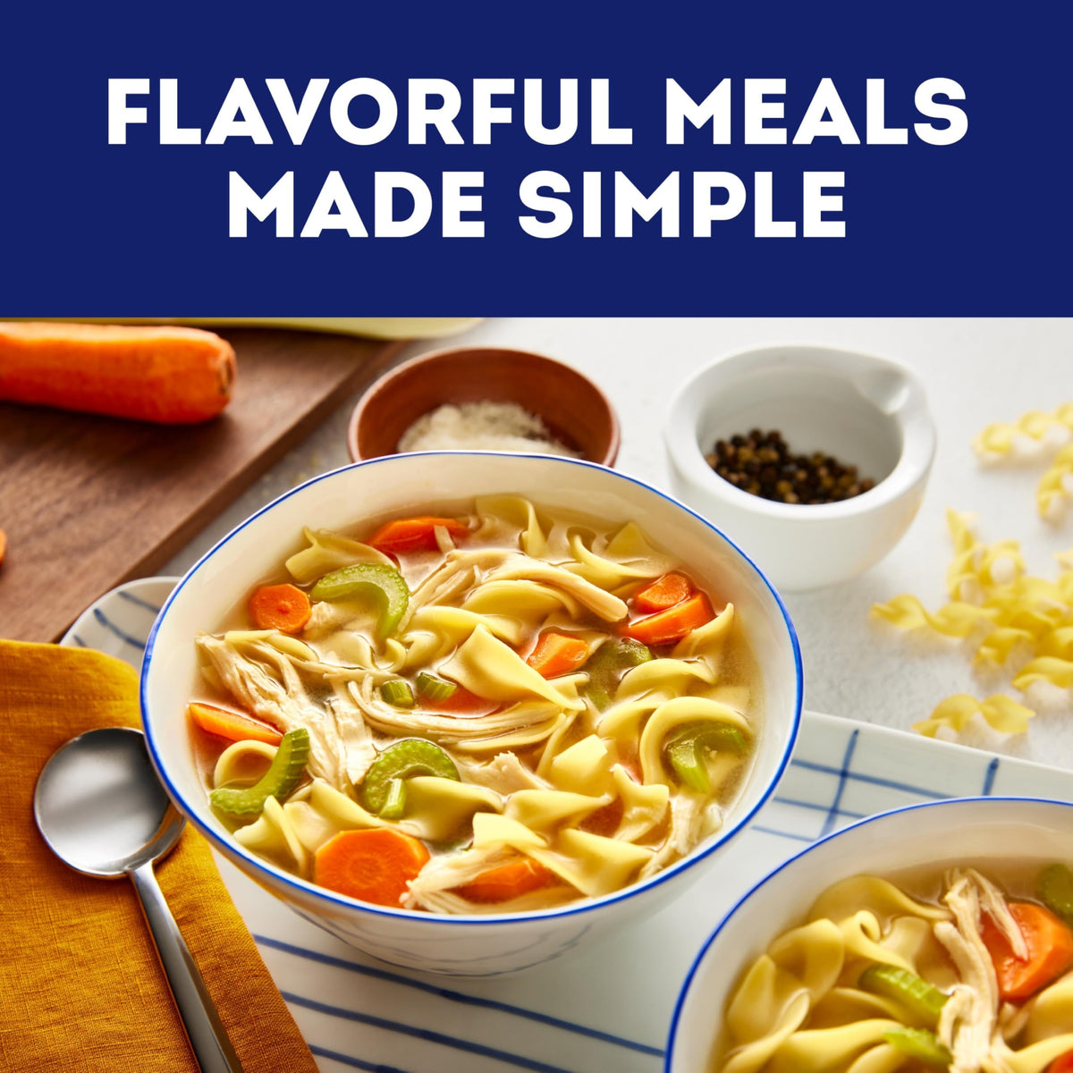 Swanson S Chicken Broth with gluten-free icon, ideal for sensitive diets.