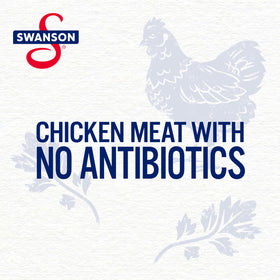 Swanson S chicken salad prep with white meat chunks.