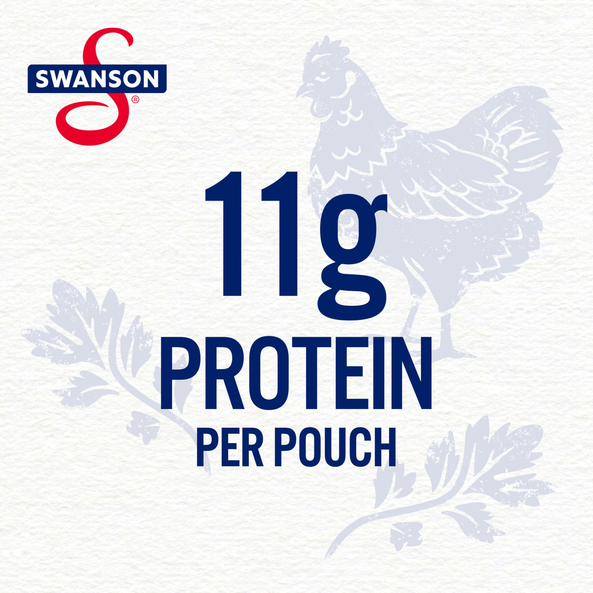 Swanson S no antibiotics label on pouch highlights clean ingredients.