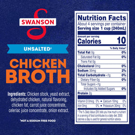 SWANSON S unsalted broth showing balanced flavor for versatile cooking