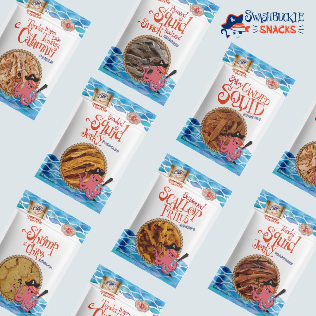 Swashbuckle Seaweed Tenkasu Bits ingredients highlight simple, crunchy goodness