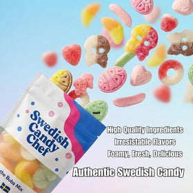 Foam candy texture captures fluffy, airy bite within the mix.