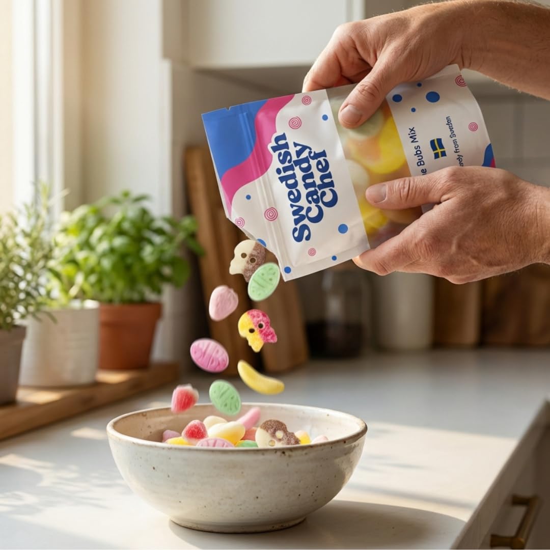 Imported from Sweden packaging preserves authentic flavors and product freshness.