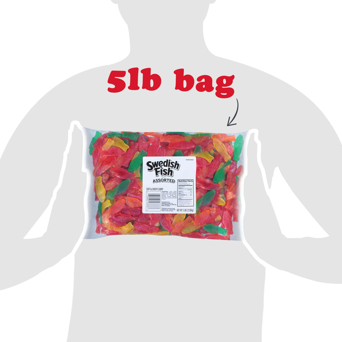 Bulk candy for bins and workplaces, easy to share with colleagues.