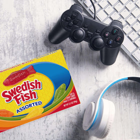 Swedish Fish bulk candy keeps pantry stocked for quick treats.