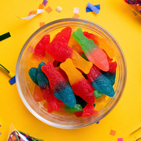 Swedish Fish Tails party favors for celebrations and gatherings.