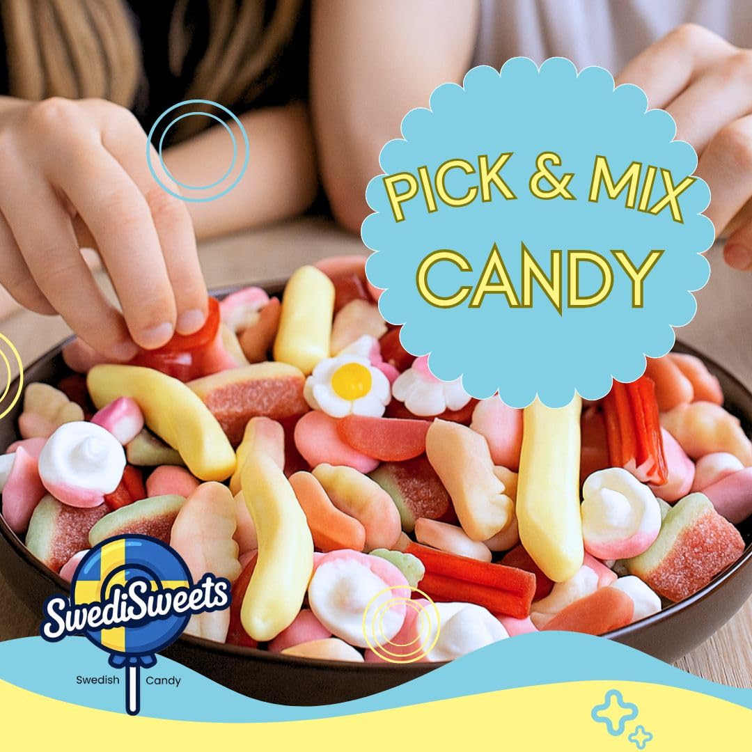 Swedisweets BUBS candy display ideal for gifting and party favors
