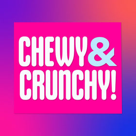 SweeTARTS Giant Chewy Candy packaging shot emphasizes shelf appeal and size