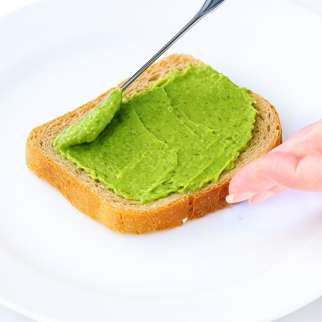 Sweet A Love pistachio butter folded into crepes for a rich filling.