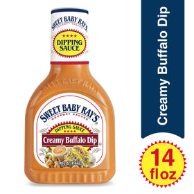 Sweet Baby Ray's buffalo sauce on quesadilla serving shows quick wing flavor boost