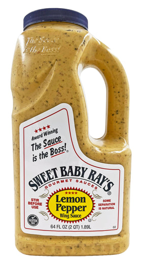 Grilled chicken finished with Sweet Baby Ray's Lemon Pepper glaze.